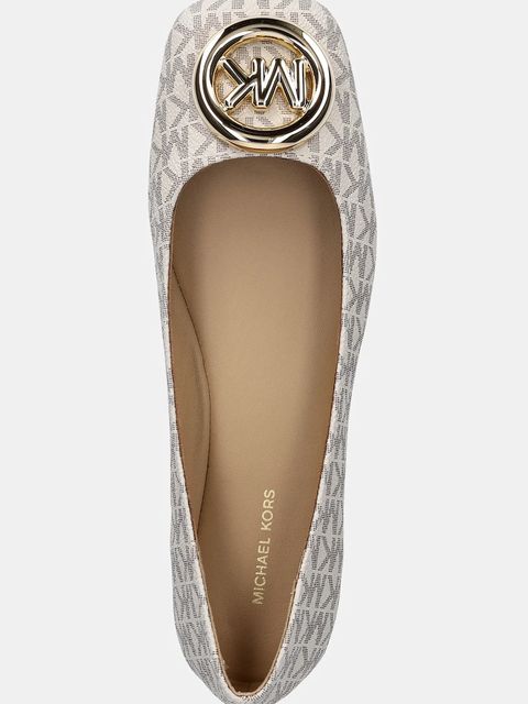 MICHAEL Michael Kors baleriny Milan Flex Ballet kolor beżowy 40F5MLFP1B.150