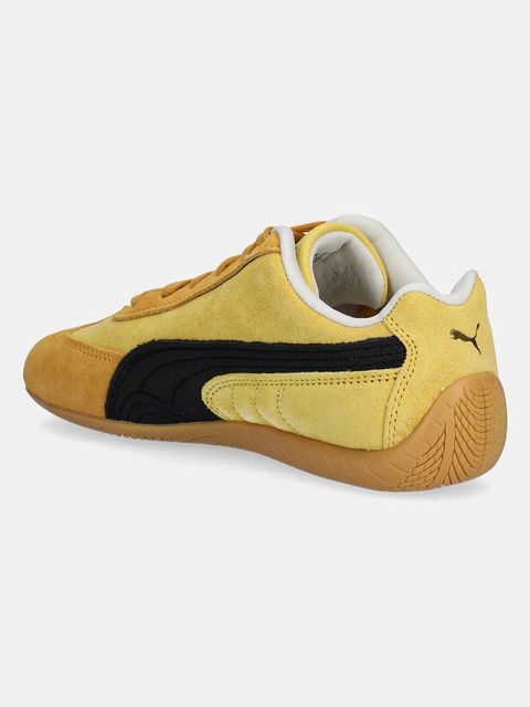 Puma sneakersy zamszowe Speedcat damskie kolor żółty 406329 - zdjęcie produktu nr 2
