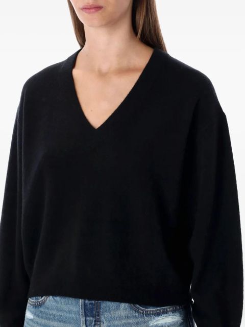 American Vintage V-neck knitwear - Black