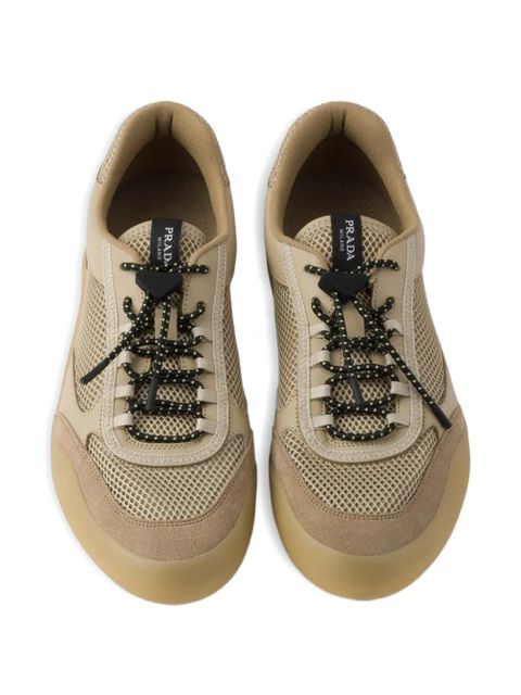 Prada Speedrock mesh sneakers - Neutrals