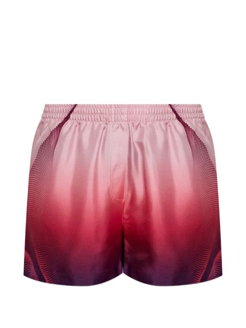 Casablanca graphic-print shorts - Pink