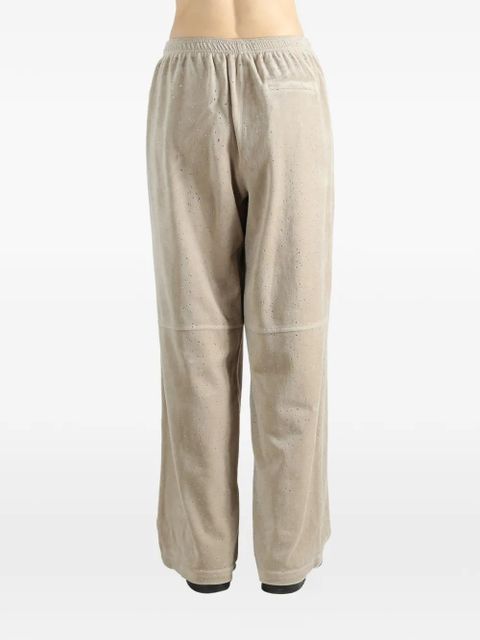 Alexander Wang embellished track pants - Neutrals