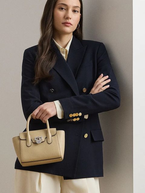 Lauren Ralph Lauren torebka skórzana