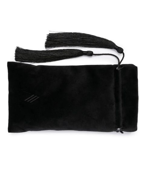 The Attico Blake rectangle-frame sunglasses - White