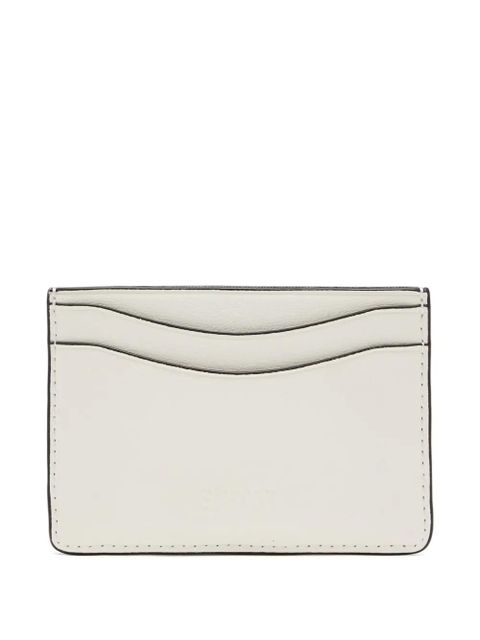 GANNI Kitty logo cardholder - Neutrals
