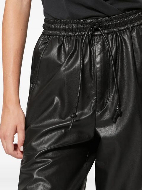 MARANT ÉTOILE elasticated-waistband trousers - Black
