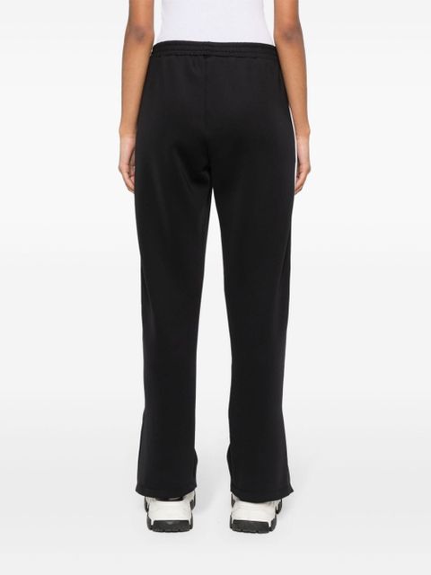 Moncler appliqué-logo track pants - Black
