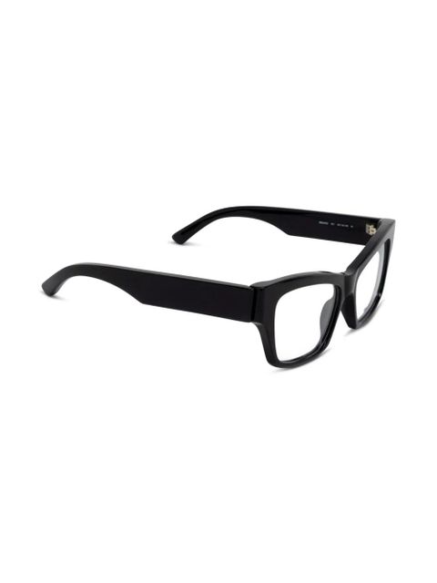 Balenciaga Eyewear logo-print glasses - Black - zdjęcie produktu nr 2