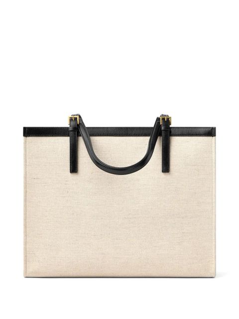Versace Rivière large canvas tote - Neutrals - zdjęcie produktu nr 2