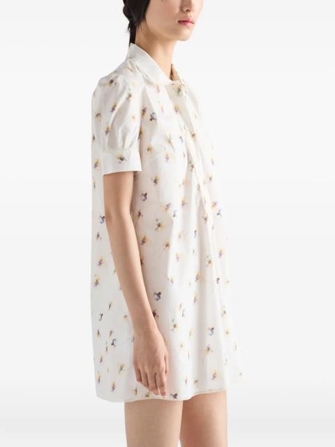 Prada floral print dress - Yellow