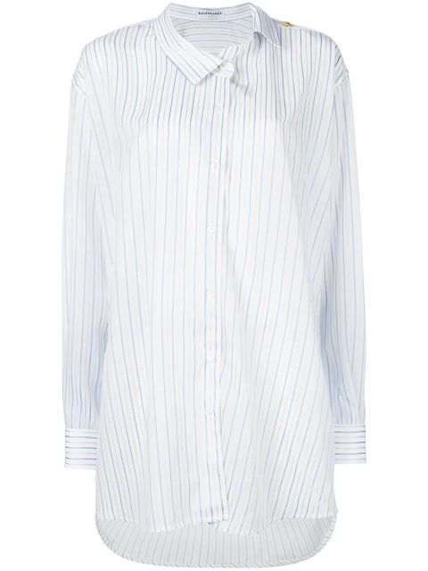 Balenciaga Pulled Shirt - White - zdjęcie produktu nr 1