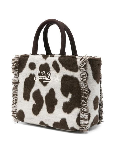 MC2 Saint Barth Vanity cow-print tote bag - Neutrals