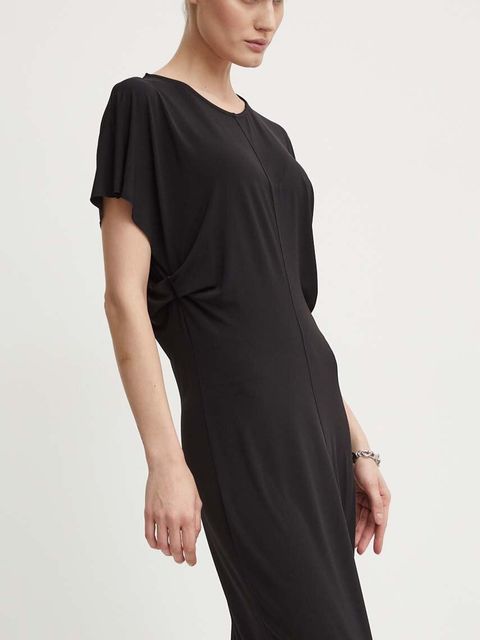 Day Birger et Mikkelsen sukienka Amanza - Day Wish kolor czarny midi rozkloszowana DAY65243195