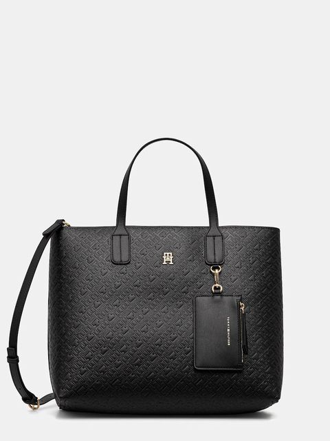 Tommy Hilfiger torebka kolor czarny AW0AW17684 - zdjęcie produktu nr 1