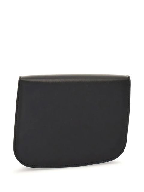 Ferragamo small Asymmetric leather crossbody bag - Black