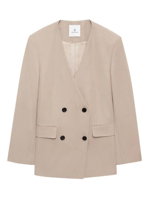 ANINE BING Maron double-breasted blazer - Neutrals - zdjęcie produktu nr 1