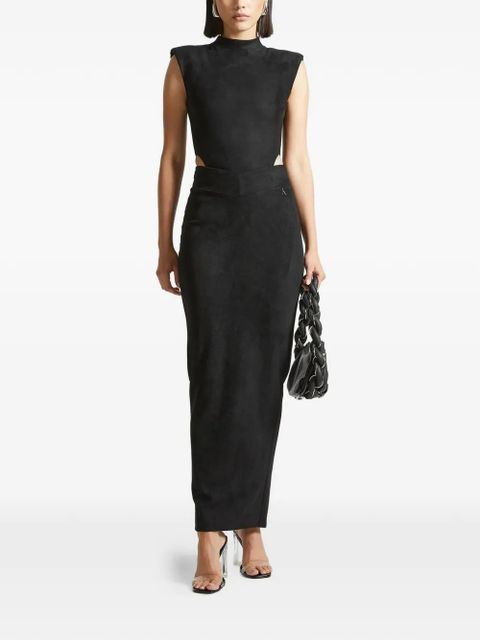 Manière De Voir wide-shoulder bodysuit - Black - zdjęcie produktu nr 2