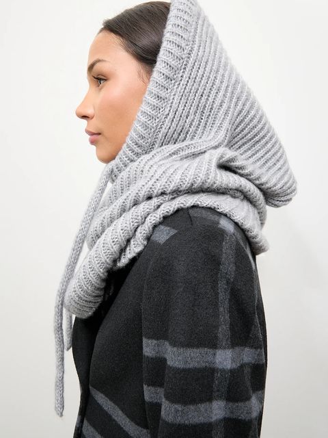 Answear.LAB kominiarka z wełną merino kolor szary