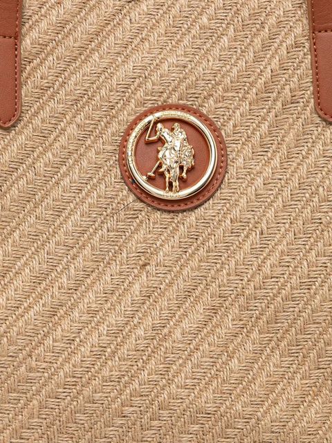 U.S. Polo Assn. torebka Pool kolor beżowy BEU2P8696WJT