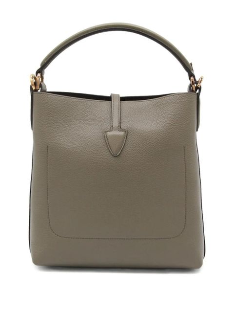 Tod's T-buckle leather shoulder bag - Green