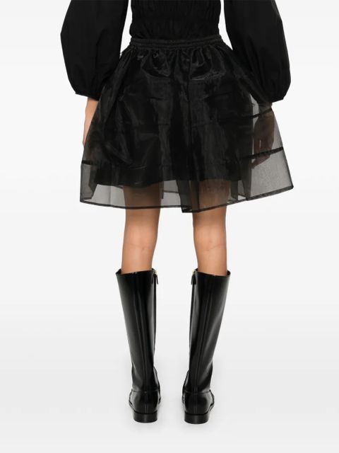 Cecilie Bahnsen puffy skirt - Black