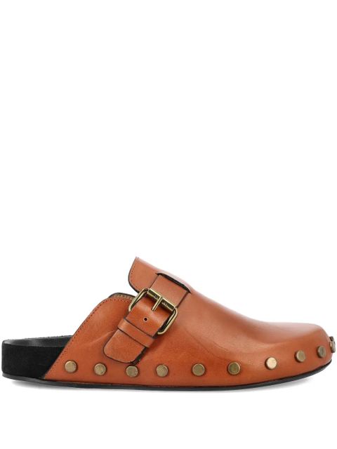 ISABEL MARANT buckle-fastening studded sandals - Brown - zdjęcie produktu nr 1