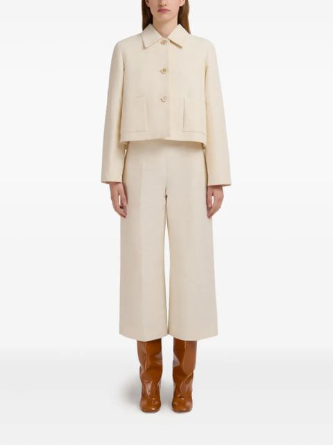 Marni cotton cropped jacket - White - zdjęcie produktu nr 2