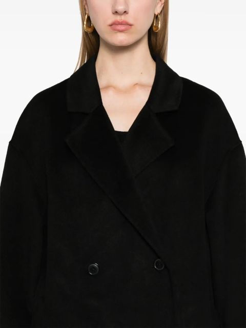LouLou de Saison notched-lapels coat - Black