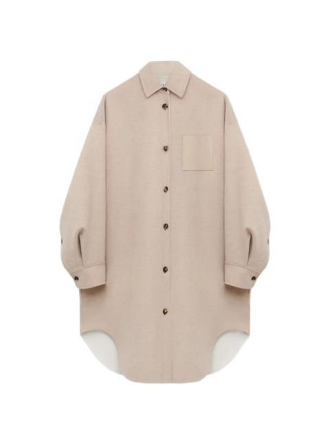 LOEWE button pocket coat - Neutrals - zdjęcie produktu nr 1