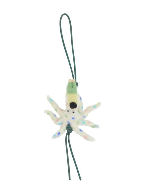 LOEWE Octopus felt charm - White - zdjęcie produktu nr 1