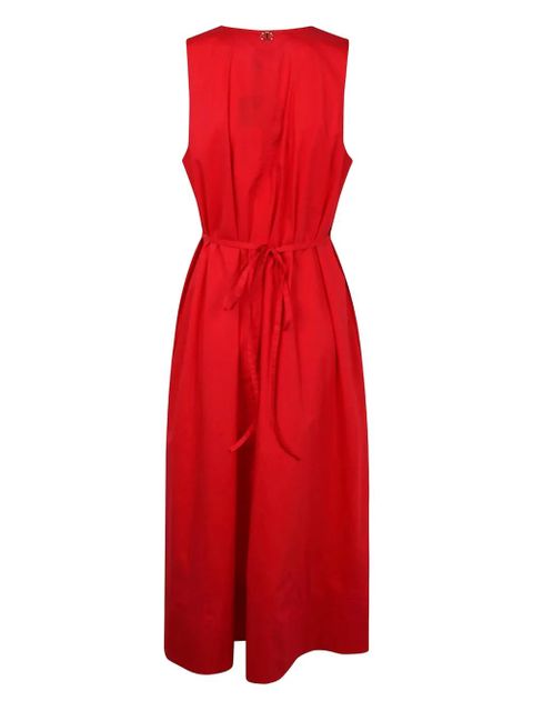 TWINSET belted midi dress - Red - zdjęcie produktu nr 2