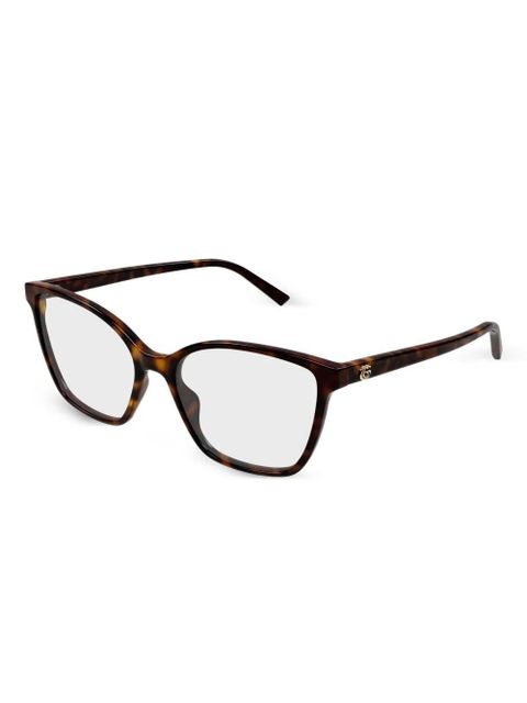 Gucci Eyewear cat-eye glasses - Brown - zdjęcie produktu nr 2