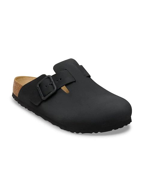 Birkenstock klapki nubukowe Boston - zdjęcie produktu nr 1