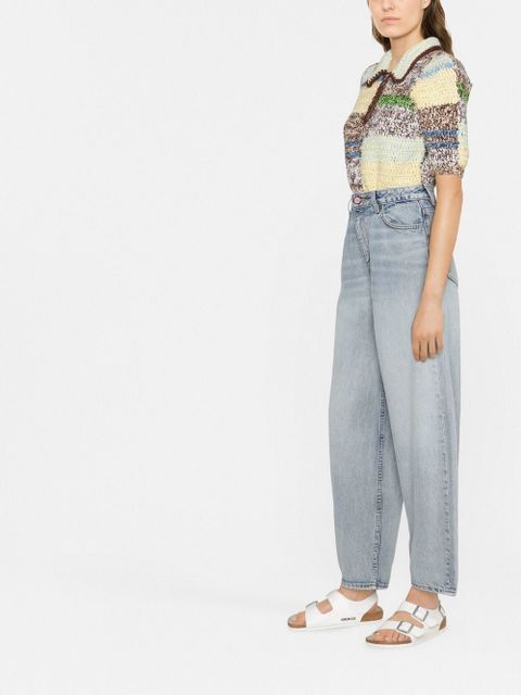 GANNI Stary tapered jeans - Blue