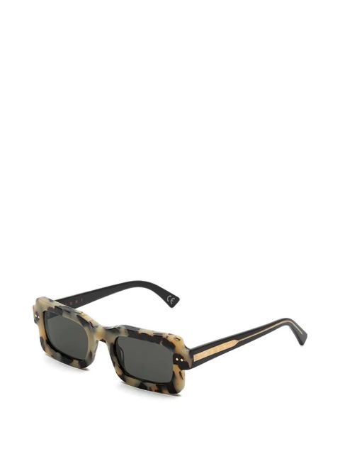 Marni Eyewear rectangular sunglasses - Neutrals - zdjęcie produktu nr 2