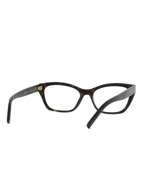 Givenchy Eyewear havana cat-eye glasses - Black