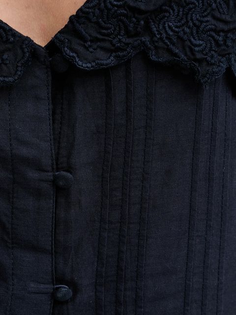 Hoss Intropia koszula damska kolor granatowy regular 6289145 - zdjęcie produktu nr 2