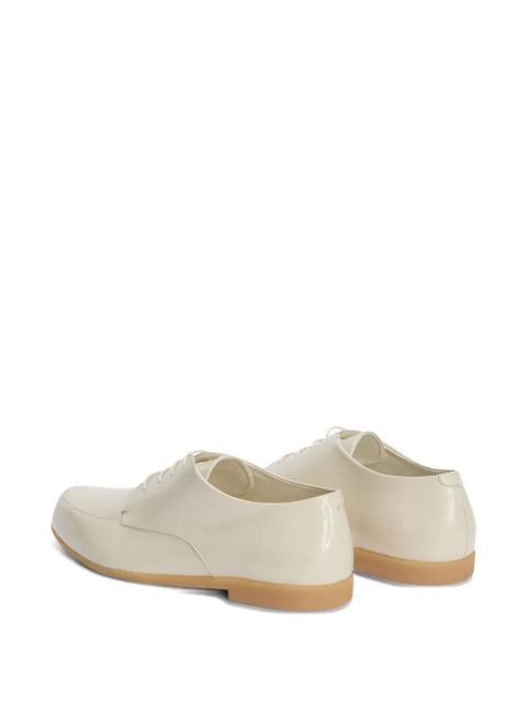 Jil Sander almond-toe lace-up shoes - Neutrals