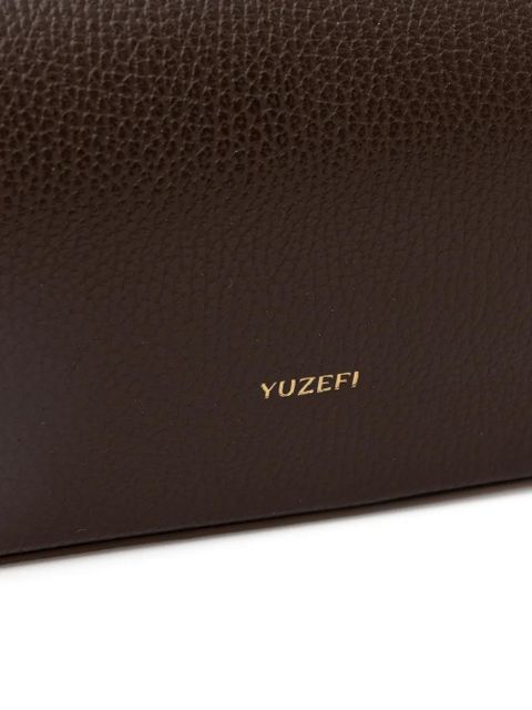 Yuzefi Oyster clutch bag - Brown