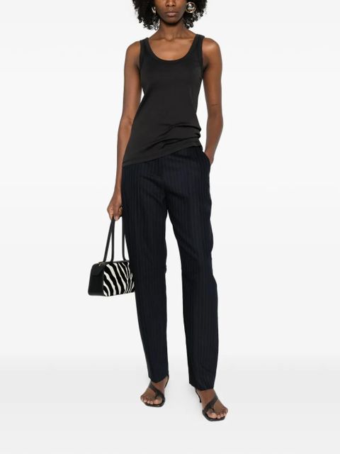 LEMAIRE ribbed tank top - Black - zdjęcie produktu nr 2