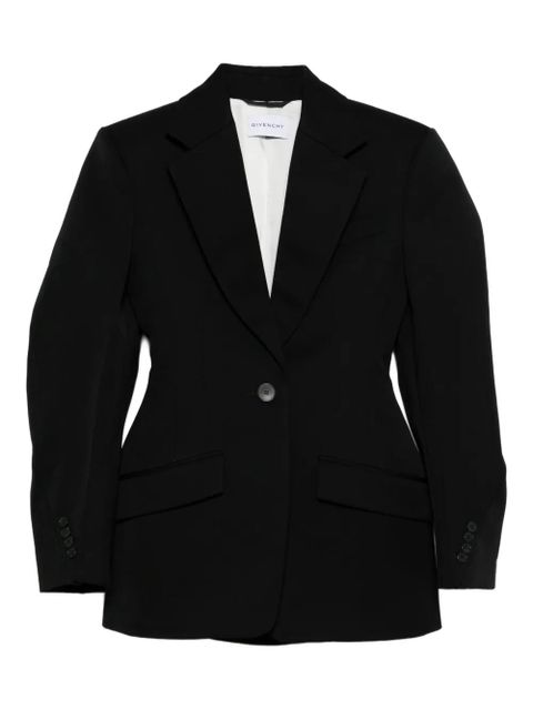Givenchy notched-lapel blazer - Black - zdjęcie produktu nr 1