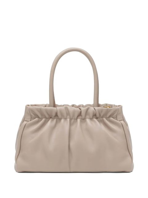 Prada leather tote bag - Neutrals