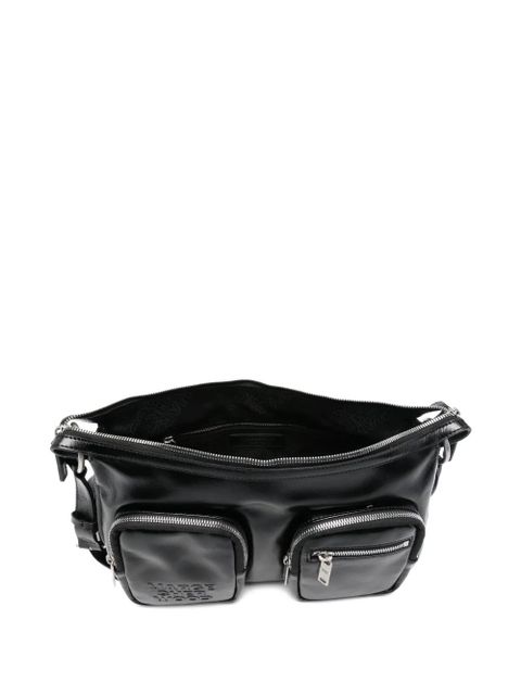 Marge Sherwood logo-embossed shoulder bag - Black