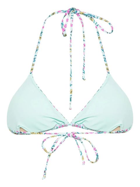 MC2 Saint Barth Leah triangle bikini top - Green - zdjęcie produktu nr 2