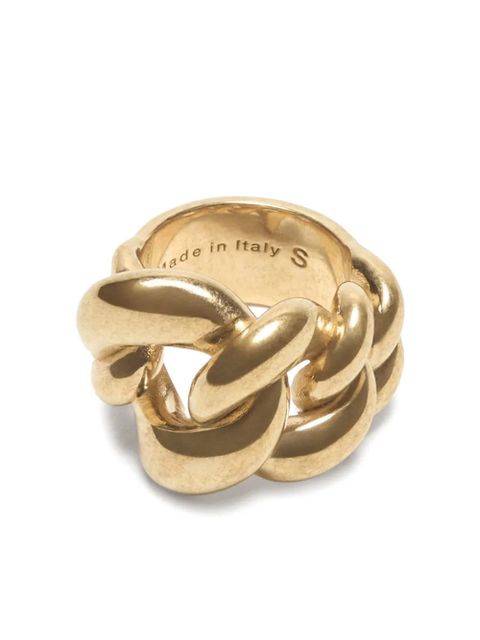 Acne Studios chain-link ring - Gold - zdjęcie produktu nr 1