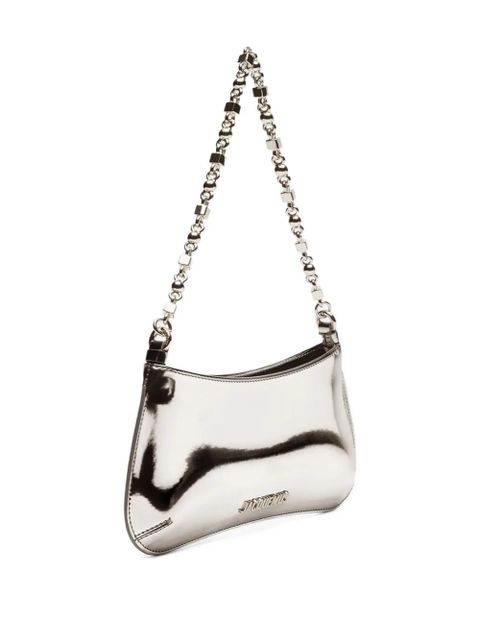 Jacquemus Le petit Bisou Chaine shoulder bag - Silver - zdjęcie produktu nr 2