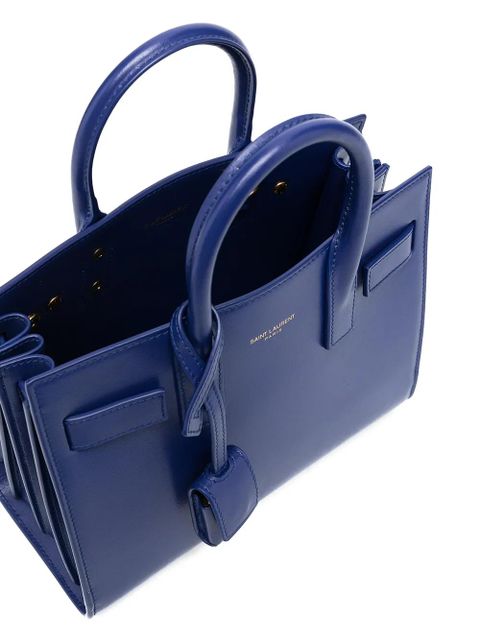Saint Laurent nano Sac de Jour tote bag - Blue