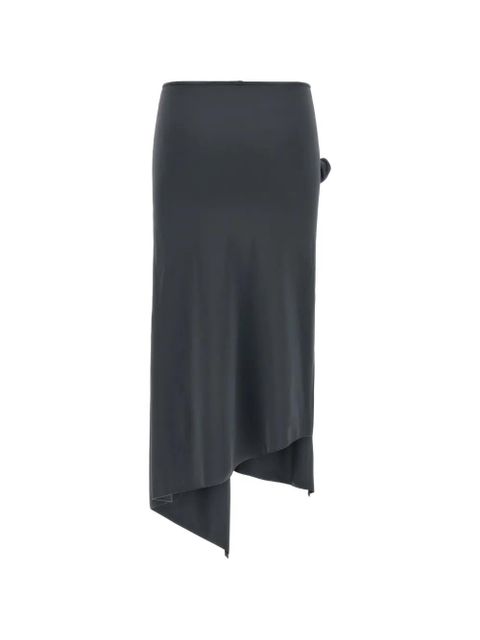 Coperni Flower slit mid skirt - Grey - zdjęcie produktu nr 2