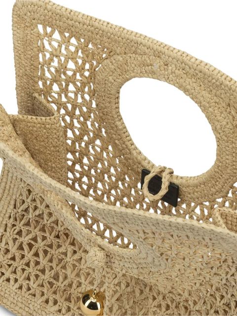 Jacquemus small Spiaggia tote bag - Neutrals