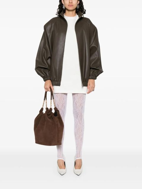 WARDROBE.NYC embroidered-lace trousers - WHT BIANCO